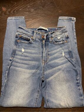 Celebrity Pink Light Blue Skinny Jeans